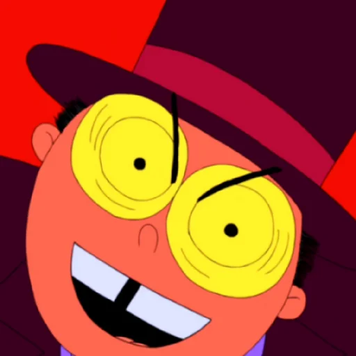 Sticker THE WARDEN / Superjail / Супертюрьма