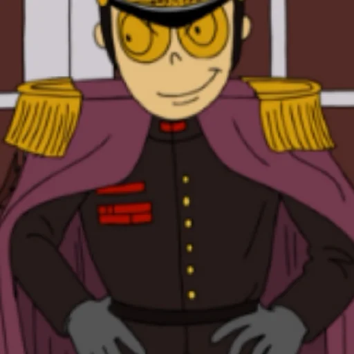 Sticker THE WARDEN / Superjail / Супертюрьма