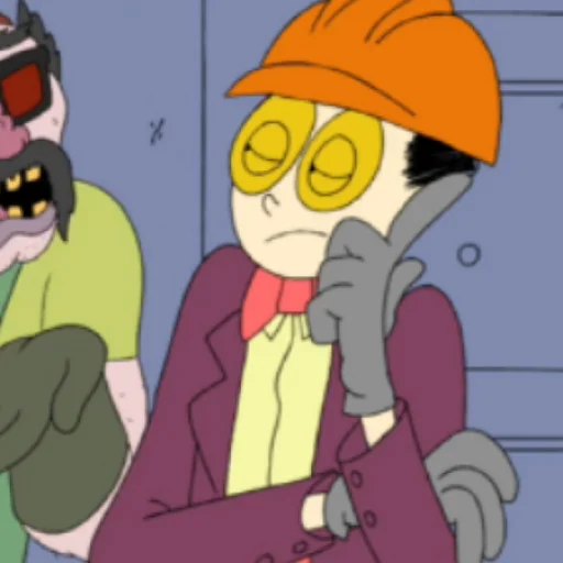 Sticker THE WARDEN / Superjail / Супертюрьма