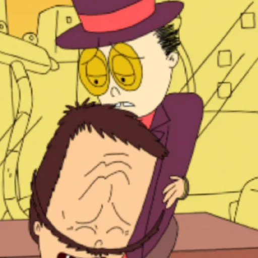 Sticker from the "THE WARDEN / Superjail / Супертюрьма" sticker pack