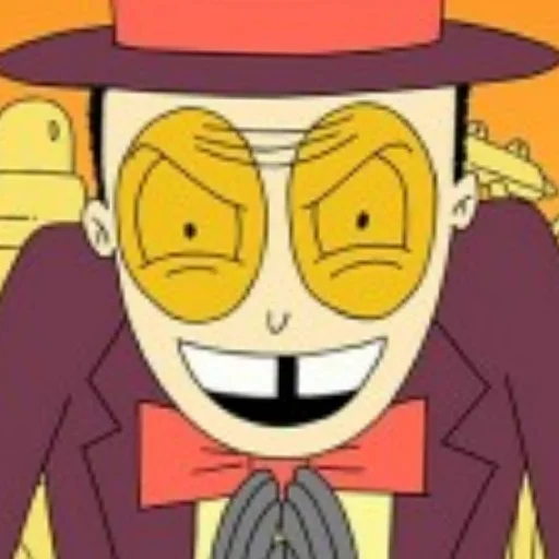 Стикер из набора "THE WARDEN / Superjail / Супертюрьма"