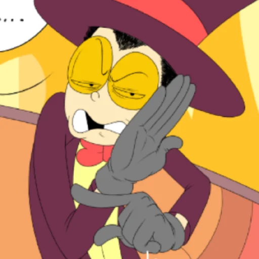 Sticker THE WARDEN / Superjail / Супертюрьма