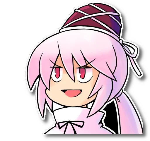 Sticker from the "Futo-nyan" sticker pack