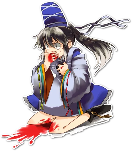 Sticker from the "Futo-nyan" sticker pack