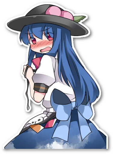 Sticker from the "Futo-nyan" sticker pack