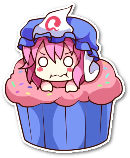 Sticker from the "Futo-nyan" sticker pack