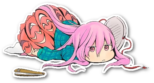 Sticker from the "Futo-nyan" sticker pack