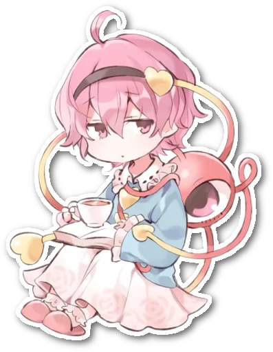 Sticker from the "Futo-nyan" sticker pack