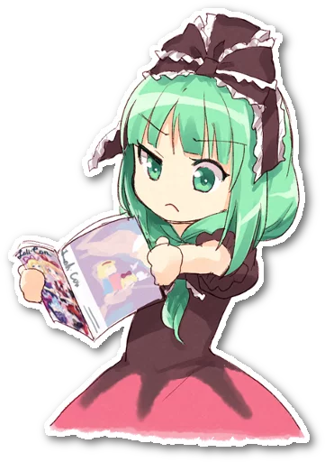 Sticker from the "Futo-nyan" sticker pack