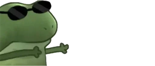 Sticker Worry Frog