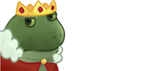 Sticker Worry Frog