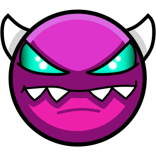 Sticker from the "Geometry dash faces" sticker pack