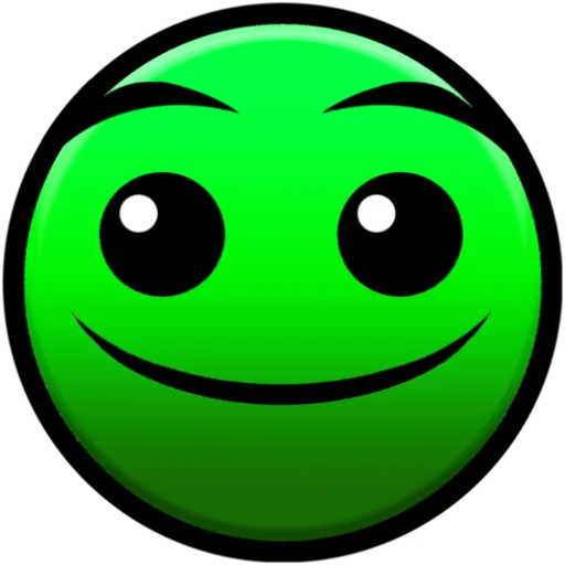 Sticker from the "Geometry dash faces" sticker pack