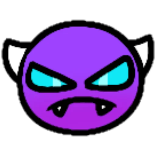 Sticker from the "Geometry dash faces" sticker pack