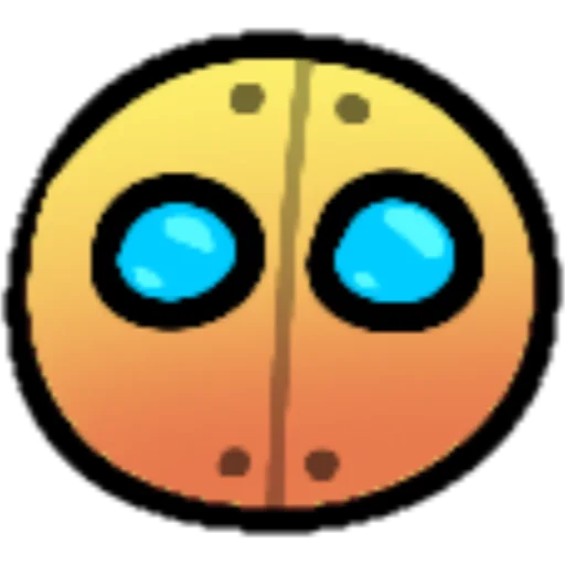 Sticker from the "Geometry dash faces" sticker pack