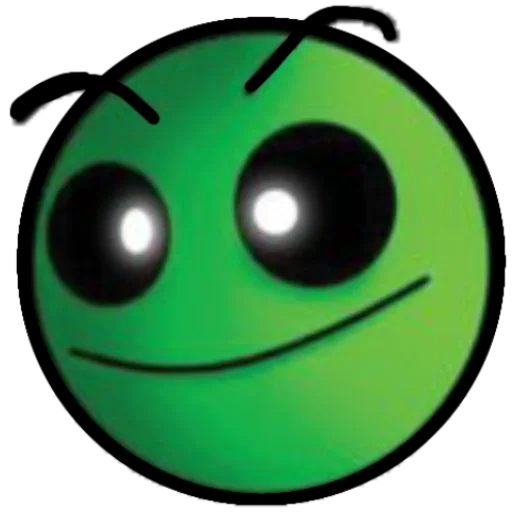 Sticker from the "Geometry dash faces" sticker pack