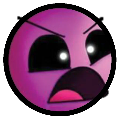 Sticker from the "Geometry dash faces" sticker pack