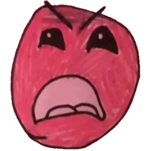 Sticker from the "Geometry dash faces" sticker pack