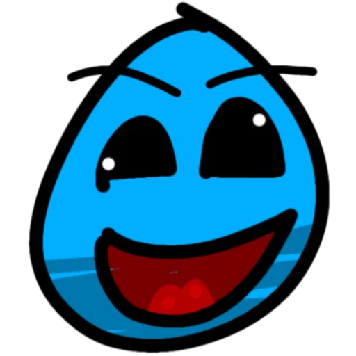 Sticker from the "Geometry dash faces" sticker pack