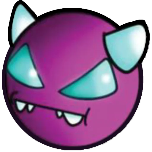 Sticker from the "Geometry dash faces" sticker pack