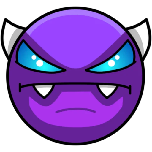 Sticker from the "Geometry dash faces" sticker pack