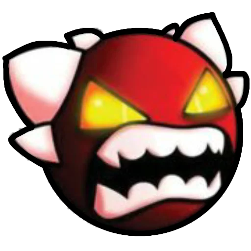 Sticker from the "Geometry dash faces" sticker pack