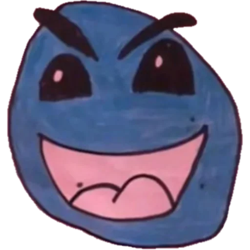 Sticker from the "Geometry dash faces" sticker pack