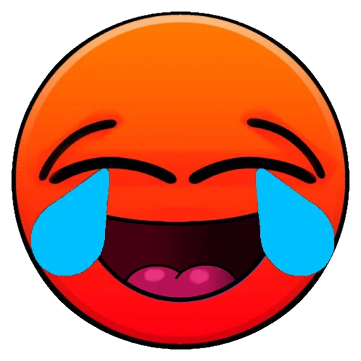 Sticker from the "Geometry dash faces" sticker pack