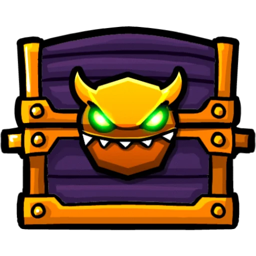 Sticker from the "Geometry dash faces" sticker pack