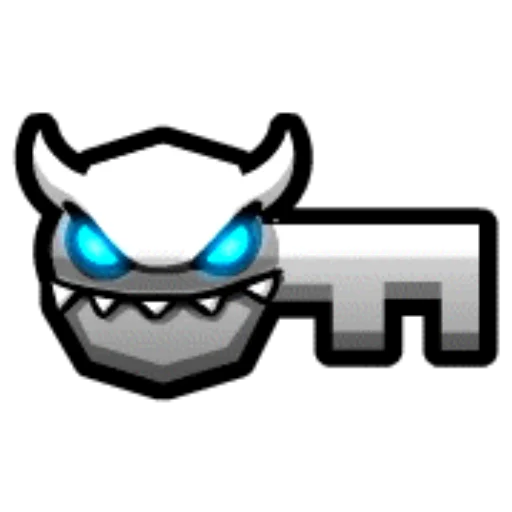 Sticker from the "Geometry dash faces" sticker pack