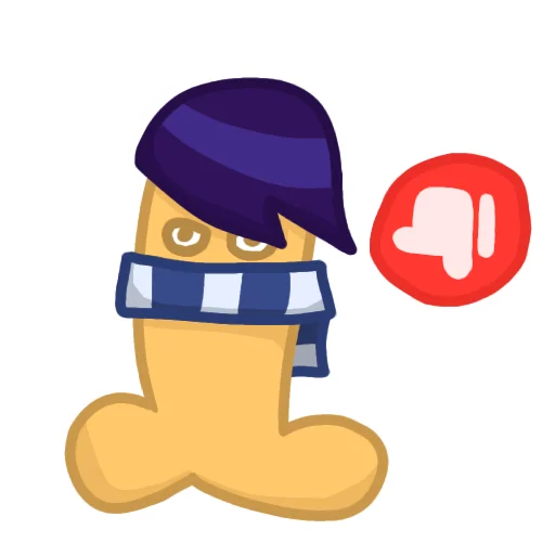 Sticker from the "смалеки" sticker pack