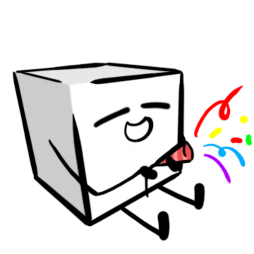 Sticker from the "The Emotional Cube" sticker pack