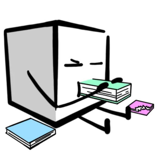 Sticker The Emotional Cube