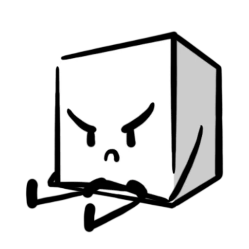 Sticker The Emotional Cube