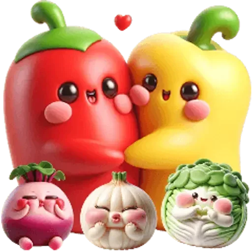 Sticker Vegetables