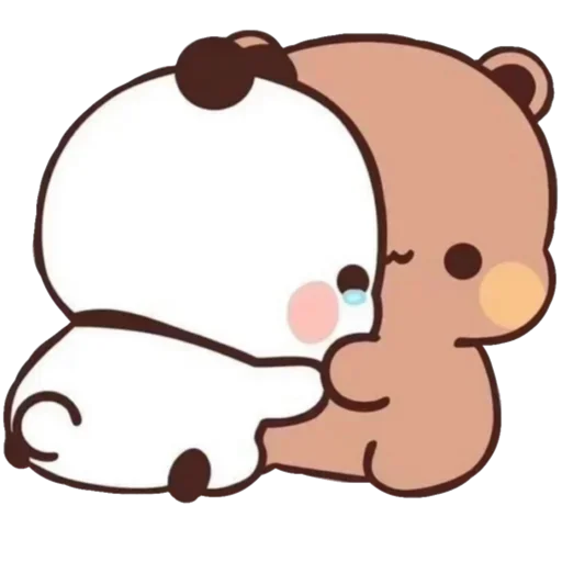 Sticker from the "Bubu and Dudu" sticker pack