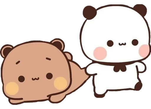 Sticker Bubu and Dudu