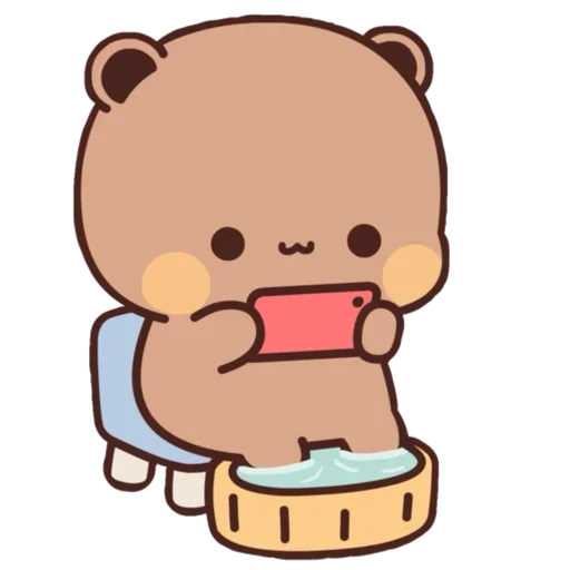 Sticker from the "Bubu and Dudu" sticker pack