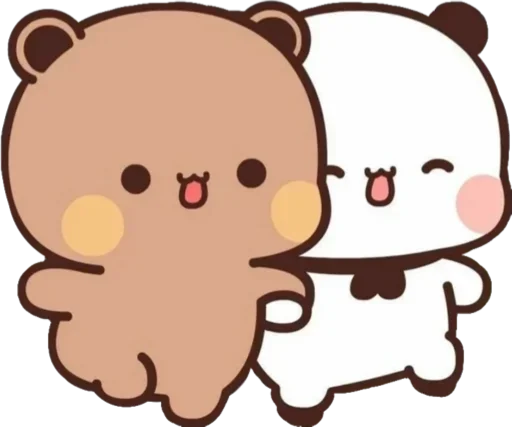 Sticker Bubu and Dudu