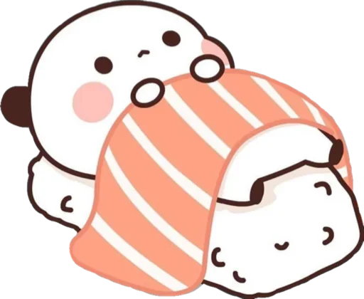 Sticker from the "Bubu and Dudu" sticker pack