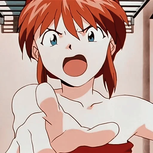 Sticker from the "Asuka Langley Soryu" sticker pack