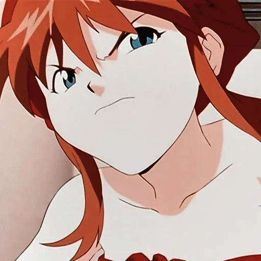 Sticker from the "Asuka Langley Soryu" sticker pack