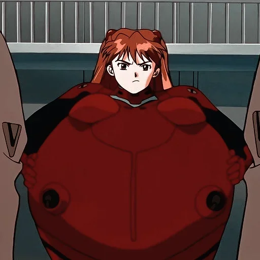 Sticker from the "Asuka Langley Soryu" sticker pack