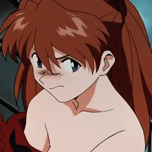 Sticker from the "Asuka Langley Soryu" sticker pack