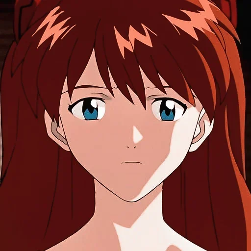 Sticker from the "Asuka Langley Soryu" sticker pack