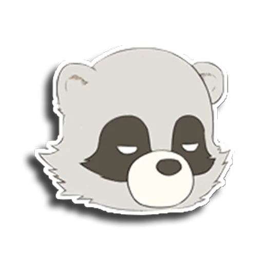 Sticker from the "Енот Аман" sticker pack