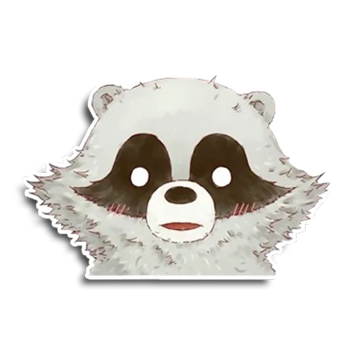 Sticker from the "Енот Аман" sticker pack