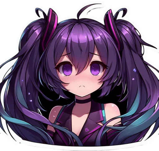 Sticker from the "VOLT Hatsune Miku Part 2" sticker pack