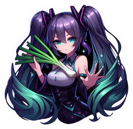 Sticker from the "VOLT Hatsune Miku Part 2" sticker pack