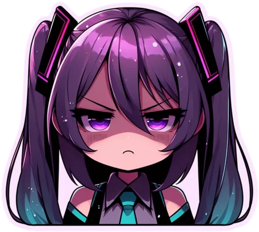 Sticker from the "VOLT Hatsune Miku Part 2" sticker pack